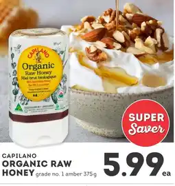 IGA Capilano organic raw honey offer