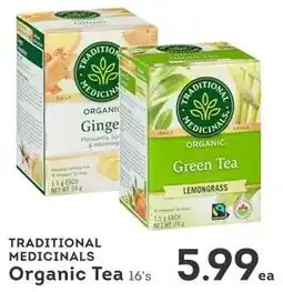 IGA Traditional medicinals organic tea offer