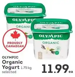 IGA Olympic organic yogurt offer