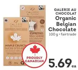IGA Galerie au chocolat organic belgian chocolate offer