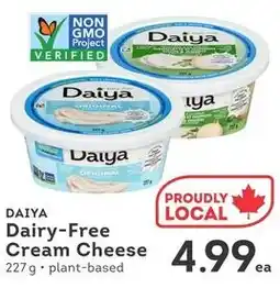 IGA Daiya dairy-free cream cheese offer