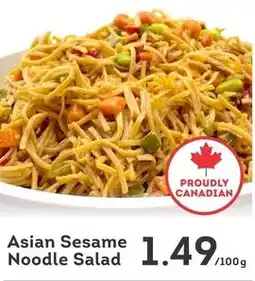 IGA Asian sesame noodle salad offer