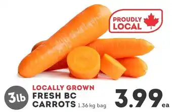 IGA Fresh BC carrots offer