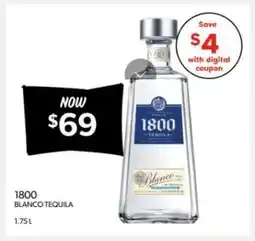 Real Canadian Liquorstore 1800 Blanco Tequila offer