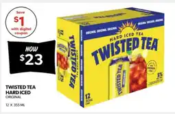 Real Canadian Liquorstore Twisted Tea Hard Iced Original offer