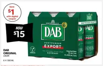 Real Canadian Liquorstore DAB Original Lager offer
