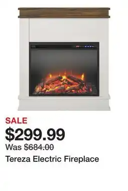 Wayfair Tereza Electric Fireplace offer