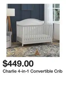 Wayfair Charlie 4-in-1 Convertible Crib offer
