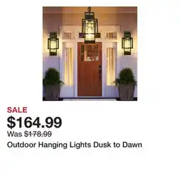 Wayfair Outdoor Hanging Lights Dusk to Dawn offer