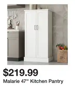 Wayfair Malarie 47'' Kitchen Pantry offer