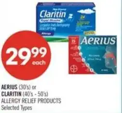 Shoppers Drug Mart Aerius or claritin offer