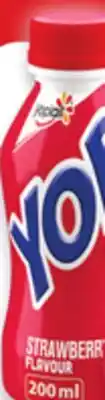 Walmart Yop drinkable yogurt offer