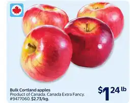 Walmart Bulk Cortland apples offer