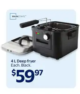 Walmart 4 L Deep fryer offer