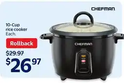 Walmart 10-Cup rice cooker offer