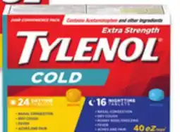 Walmart Tylenol Cold extra strength offer