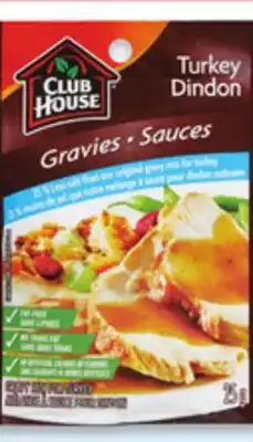 Walmart Club House Sauce or Gravy Mixes offer