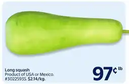 Walmart Long squash offer