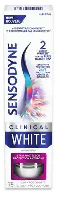 Walmart Sensodyne Clinical White enamel Strengthening or stain Protector Toothpaste offer