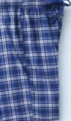Walmart Men's Brushed Flannel Sleep Pants offer