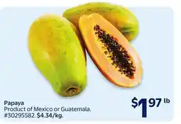 Walmart Papaya offer