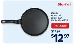 Walmart 25 cm non—stick multi-pan offer