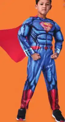 Walmart Boys' muscle costumes offer