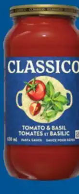 Walmart Classico pasta sauce offer