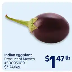 Walmart Indian eggplant offer