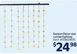 Walmart Danson Decor Star curtain lighting offer