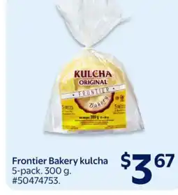 Walmart Frontier Bakery kulcha offer