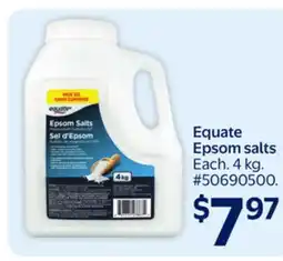 Walmart Equate Epson salts offer