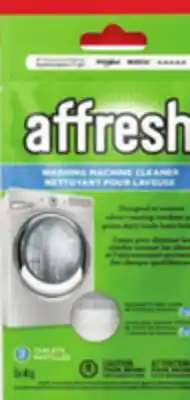 Walmart Affresh washing machine cleaner offer