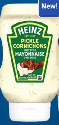 Walmart Heinz pickle or Smoky Bacon Flavours mayonnaise style sauce offer