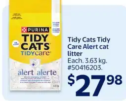 Walmart Tidy Cats Tidy Care Alert cat litter offer
