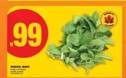 No Frills BUNCH MINT offer