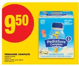 No Frills PEDIASURE COMPLETE, 4x235 mL offer