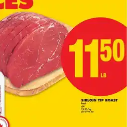 No Frills SIRLOIN TIP ROAST offer