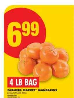 No Frills FARMERS MARKET MANDARINS, 4 LB BAG offer