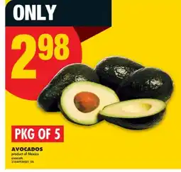 No Frills AVOCADOS, PKG OF 5 offer