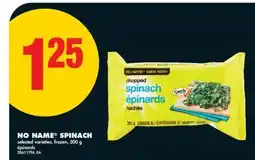 No Frills NO NAME SPINACH, 300 g offer