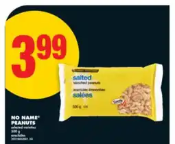 No Frills NO NAME PEANUTS, 500 G offer