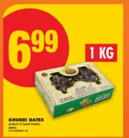 No Frills KHUDRI DATES, 1 KG offer