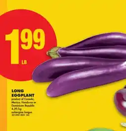 No Frills LONG EGGPLANT offer