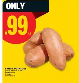 No Frills SWEET POTATOES offer
