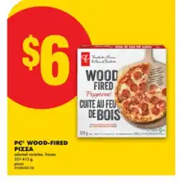 No Frills PC WOOD-FIRED PIZZA, 351-413 g offer