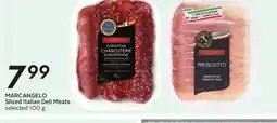 Sobeys MARCANGELO Sliced Italian Deli Meats offer