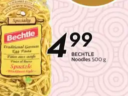 Sobeys BECHTLE Noodles offer