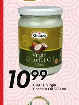 Sobeys GRACE Virgin Coconut Oil offer