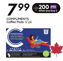 Sobeys COMPLIMENTS Coffee Pods offer